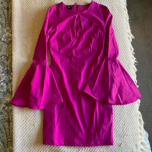 💖 HOT PINK BEBE DRESS - Picture 2 of 8